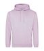 Unisex adult college hoodie lilac Awdis-1