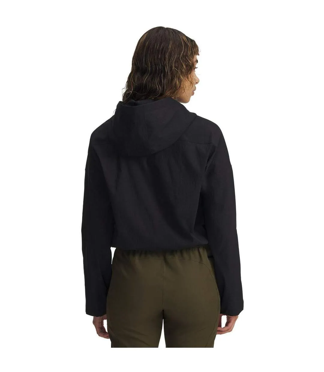 Womens/ladies Unstoppable Woven Jacket Black Under Armour-2