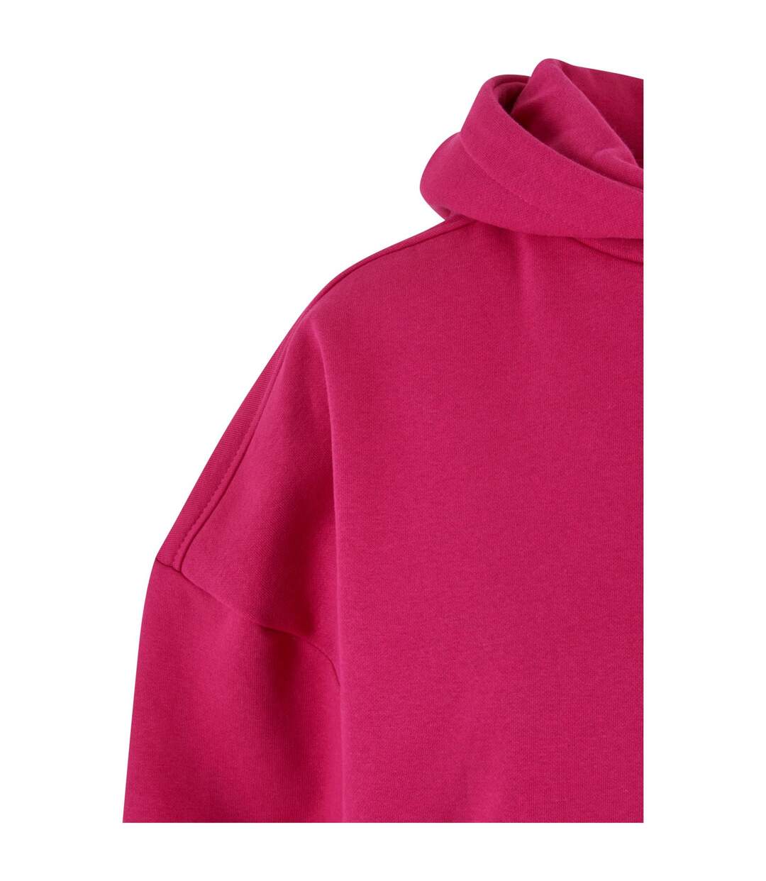 Sweat Court À Capuche Femme Rose Vif Urban Classics-3
