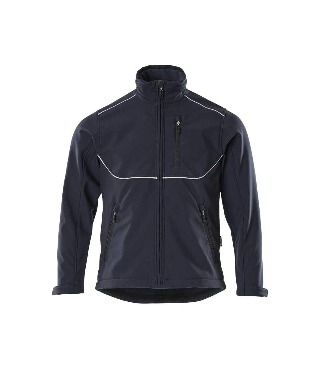 Mens Tampa Industry Soft Shell Jacket Dark Navy Mascot-1