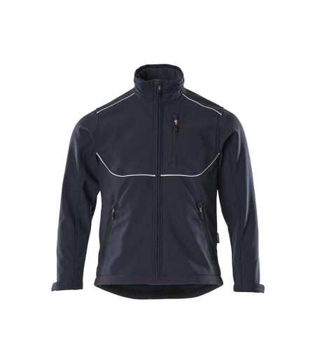Mens Tampa Industry Soft Shell Jacket Dark Navy Mascot