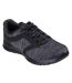 Womens/ladies Luminate Trainers Black Skechers-1
