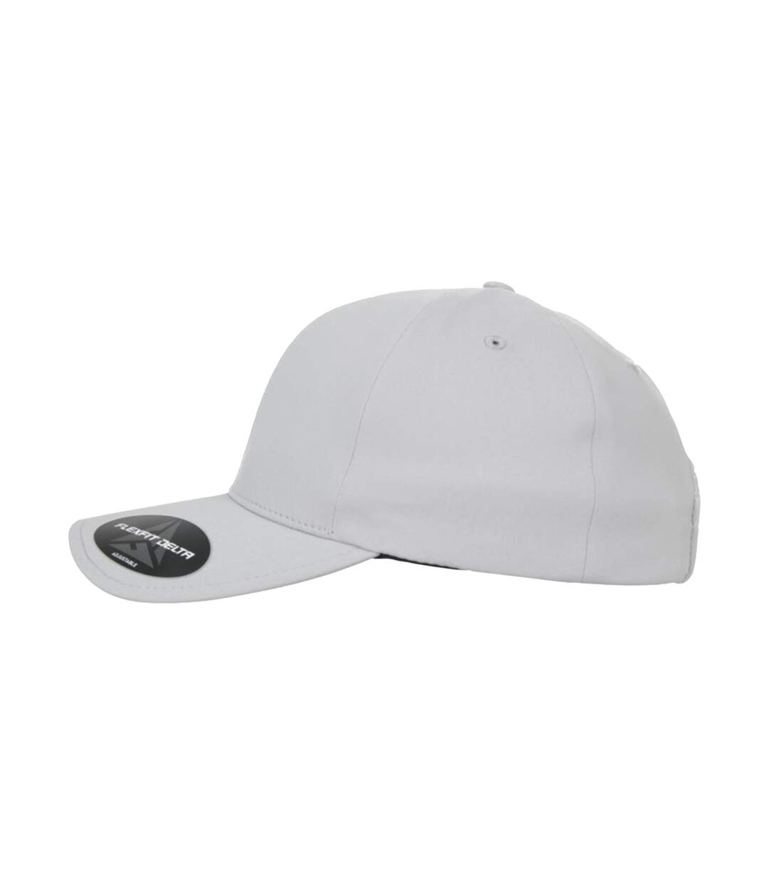 Casquette flexfit delta argenté Yupoong-3