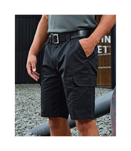 Premier Mens Work Cargo Shorts (Black) - UTRW8740