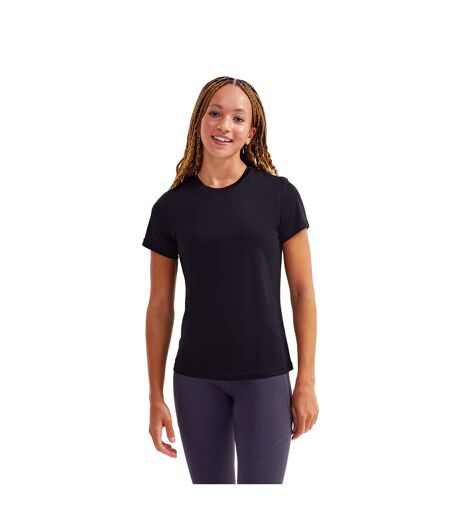 Tri Dri Womens/Ladies Performance Short Sleeve T-Shirt (Black)