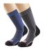 2 Pack Men's Single Layer Trek Socks - Twin Pack-3