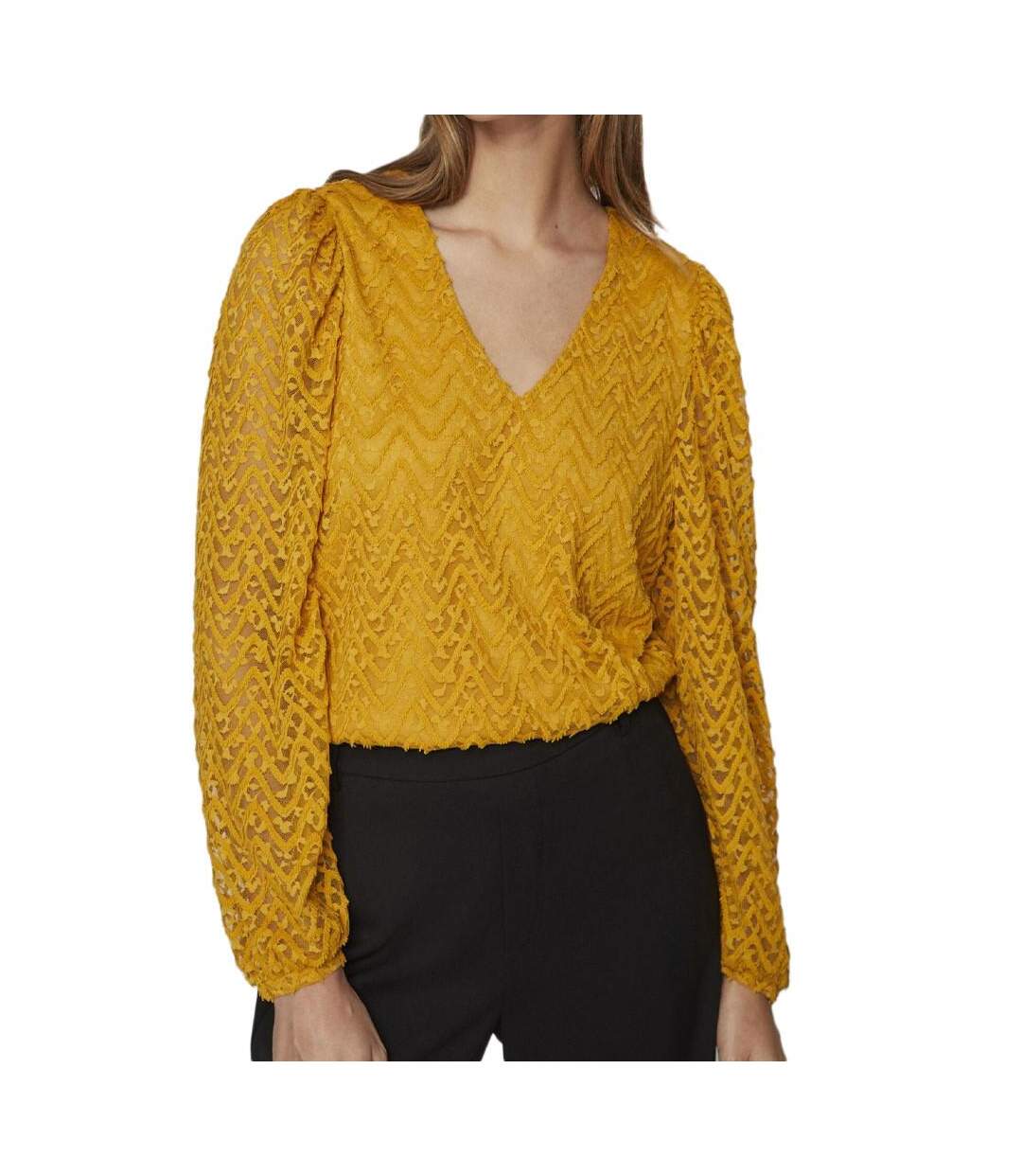 Blouse Jaune Femme Vila Vifary - S-1