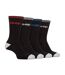 Men's Cushioned Crew Socks - 4 Pack Sport Running Socks-1
