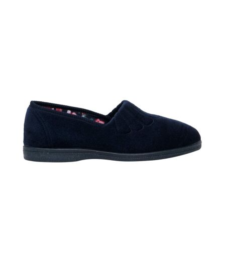 Zara chaussons larges femme bleu marine Sleepers