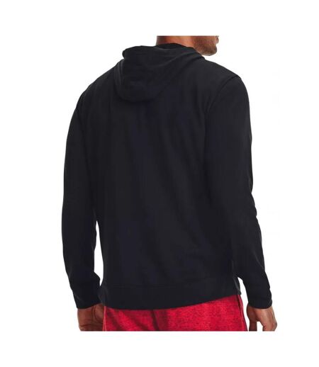 Sweat Zippé Noir Homme Under Armour Terry