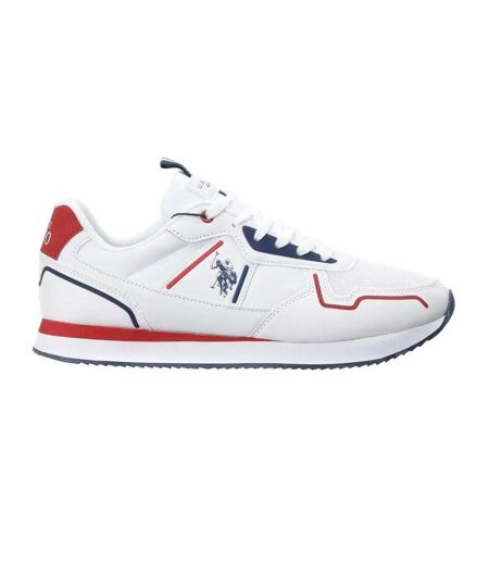 Baskets Motif/style Sportif Homme Blanc US Polo Assn