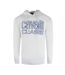 Sweat À Capuche Motif/style Floral Homme Blanc Cavalli Class-1
