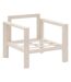 Fauteuil de salon de jardin en aluminium EVASION-4