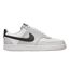 Mens Vision Low Leather Trainers Grey Black White Nike-1