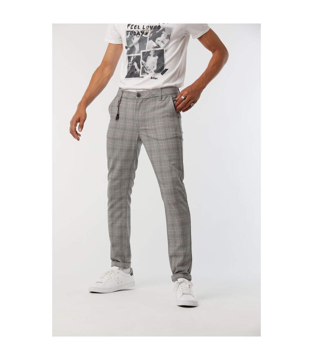 Pantalon polyester slim NEILS