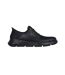 Mens Garza Gervin Leather Oxford Shoes Black Skechers-3