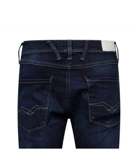 Mens Anbass Slim Jeans Blue Replay