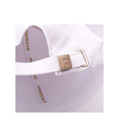 Casquette De Baseball Laona Femme Blanc Fitanu