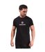 T-shirt Motif/style Logo Homme Noir Lambretta-4