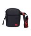 Sacoche marine/rouge homme lacoste flat-1