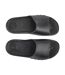 Mens Lou Minimalist Summer Flat Slides Black Coqui-3