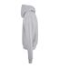 Sweat À Capuche Adulte Gris Build Your Brand-3