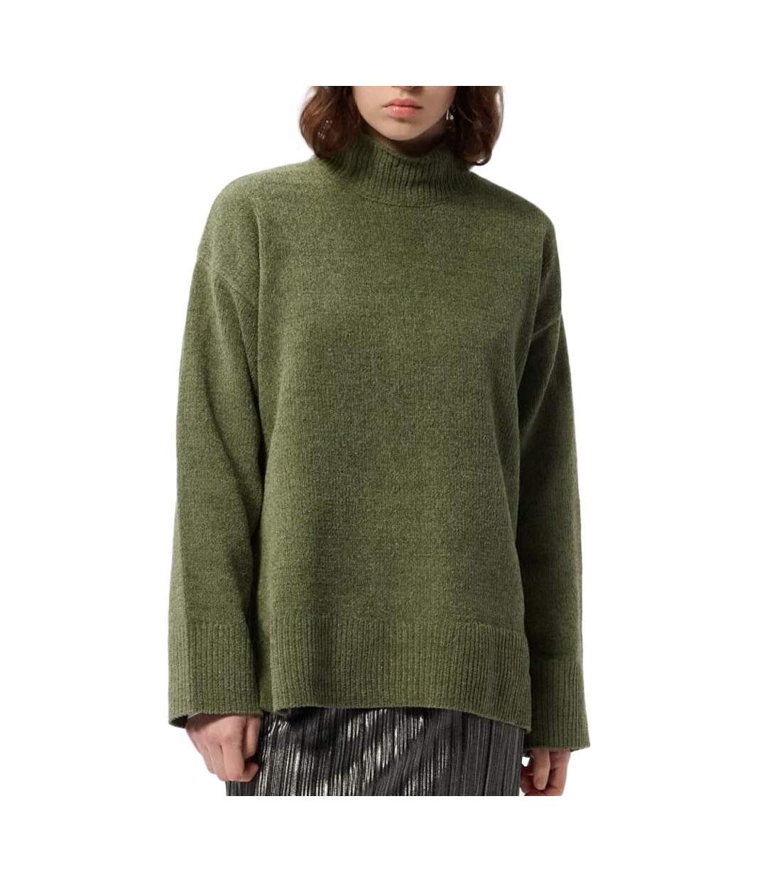 Pull kaki femme teddy smith lou - m-1