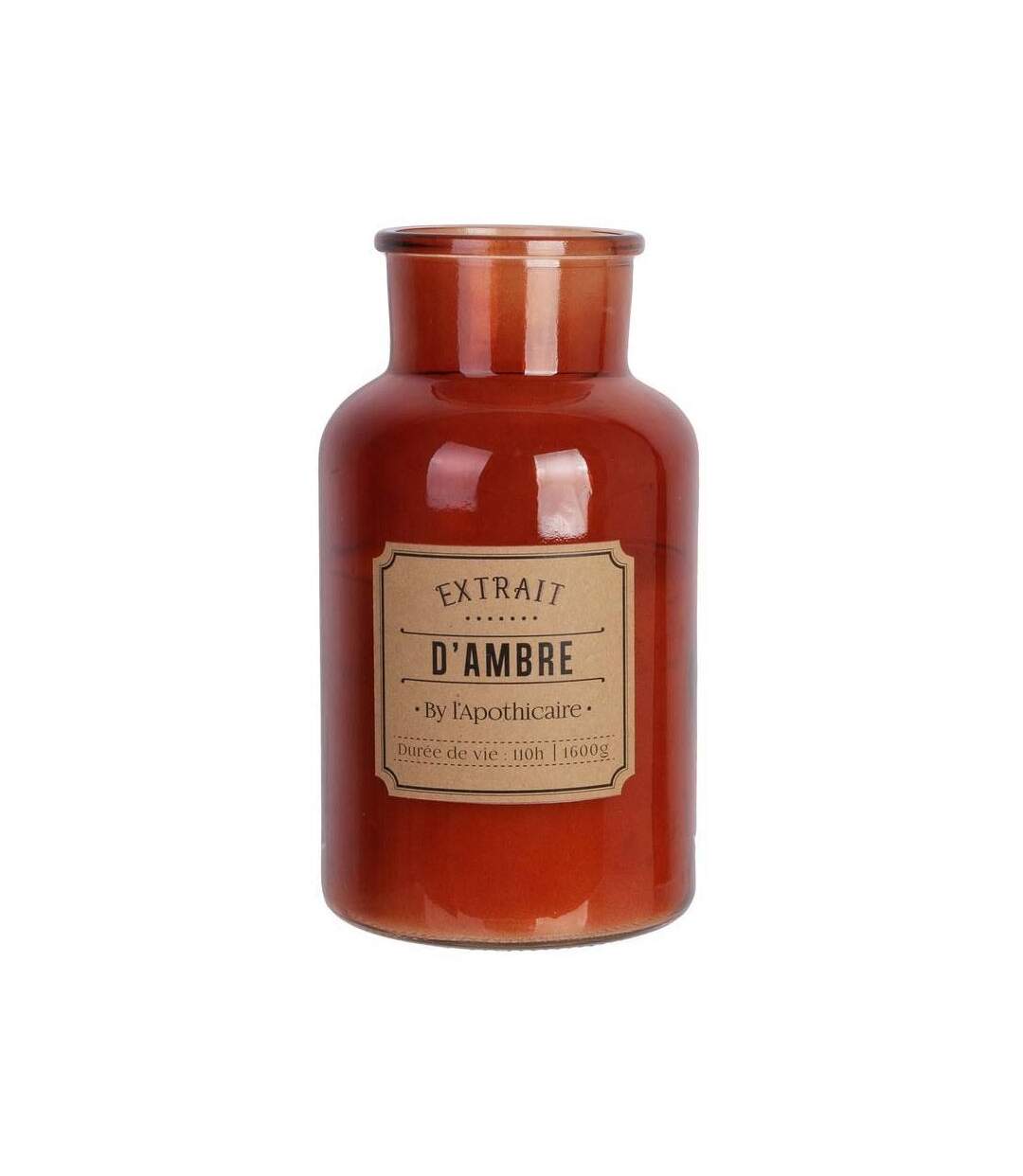 Bougie XL senteur Extrait d'ambre Apothicaire-1