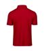 Tee Jays Mens Power Pique Organic Polo Shirt (Red) - UTPC4728