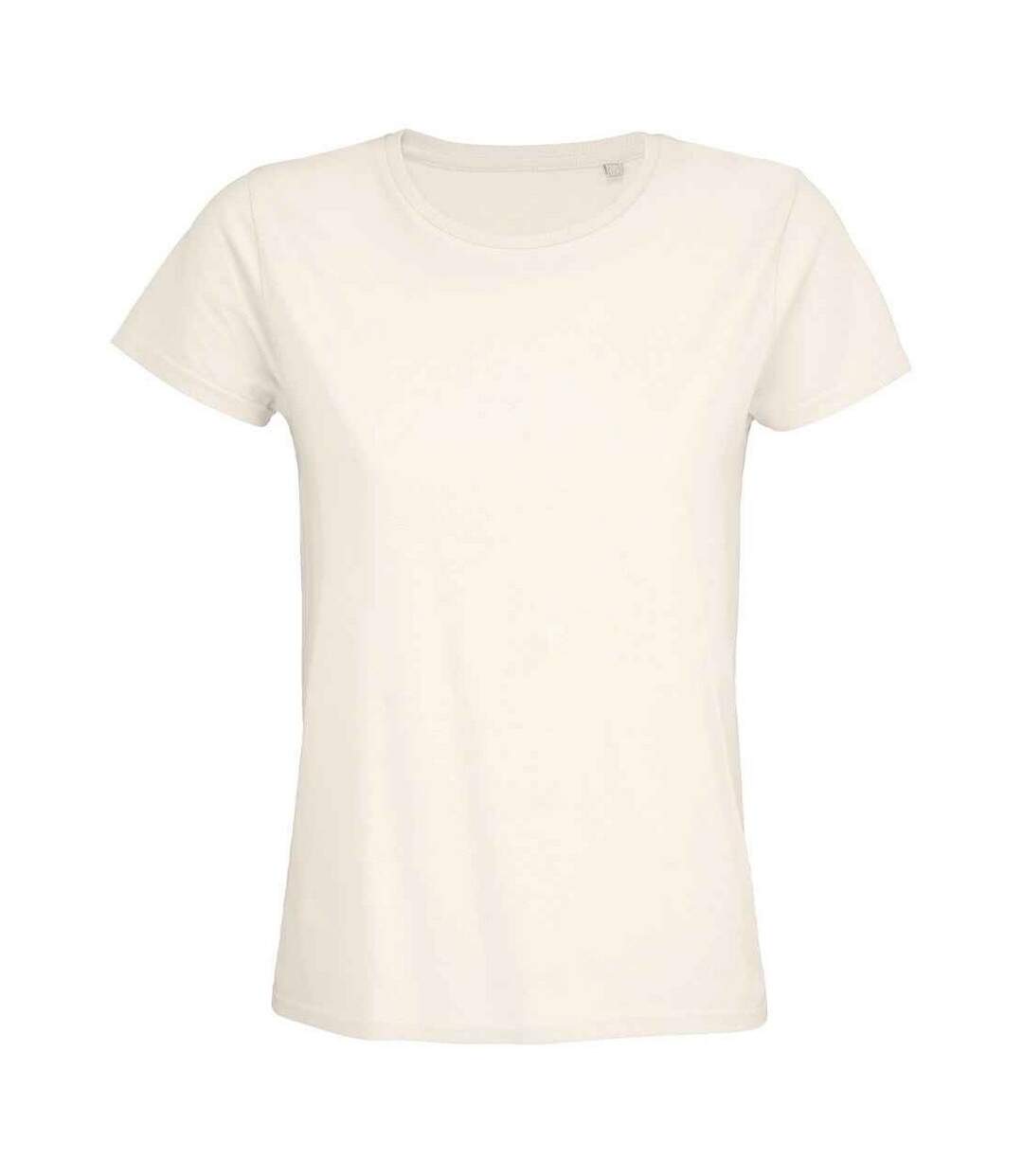 T-shirt pioneer femme blanc cassé SOLS-1