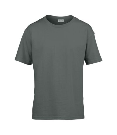 T-shirt Softstyle Homme Gris Orage Gildan