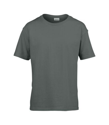 T-shirt Softstyle Homme Gris Orage Gildan