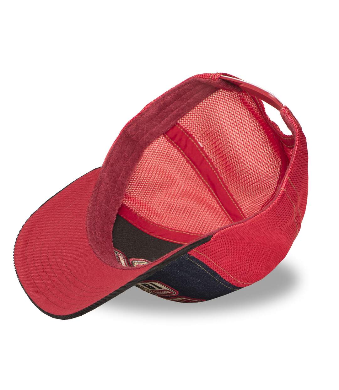 Casquette trucker avec filet semi curved avec patch Native Hatfield-5