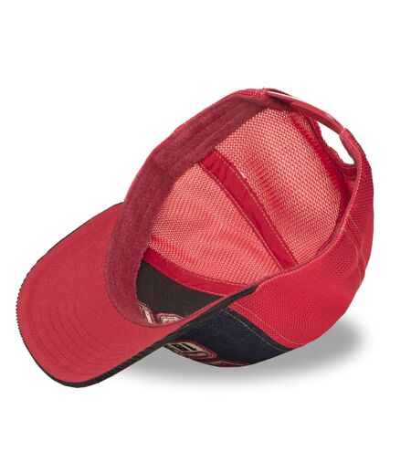 Casquette trucker avec filet semi curved avec patch Native Hatfield