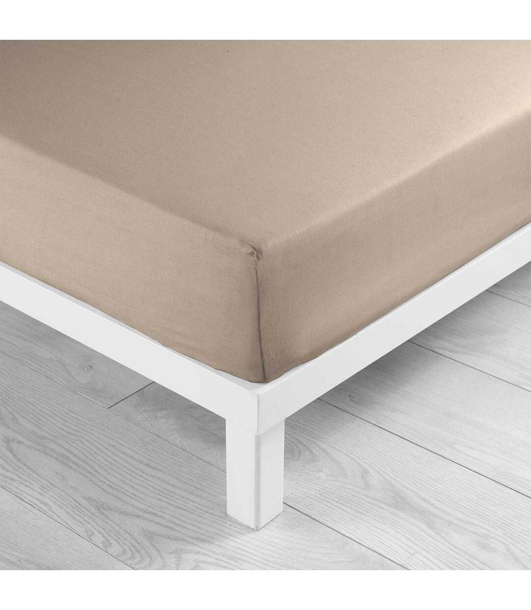 Drap Housse Lina 140x190cm Sable-2