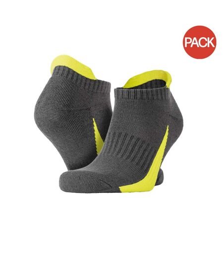 Chaussettes de sport homme gris / vert clair Spiro