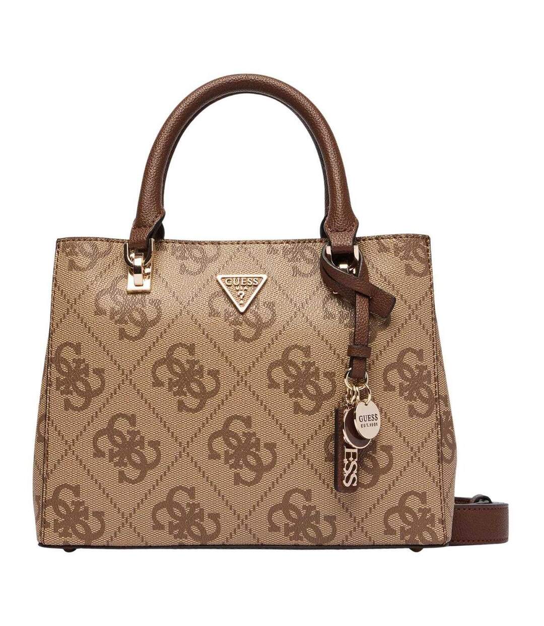 Sac À Main À Breloques Taille Unique Beige Guess-1