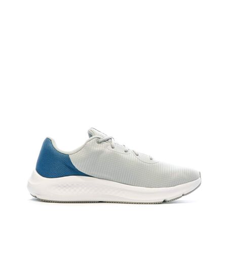 Chaussures de Running Blanc/Bleu Homme Under Armour Charged Pursuit 3 Tech