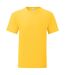 T-shirt iconic homme tournesol Fruit of the Loom