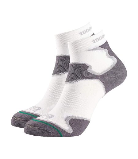 Chaussettes fusion homme blanc / gris 1000 Mile