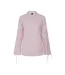 Chemise rose à rayures femme pieces sage-1