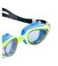 Lunettes De Natation Buzzard Adulte Noir Bleu Vert Aquawave-2