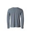 T-shirt Homme Gris Chiné Clique-2