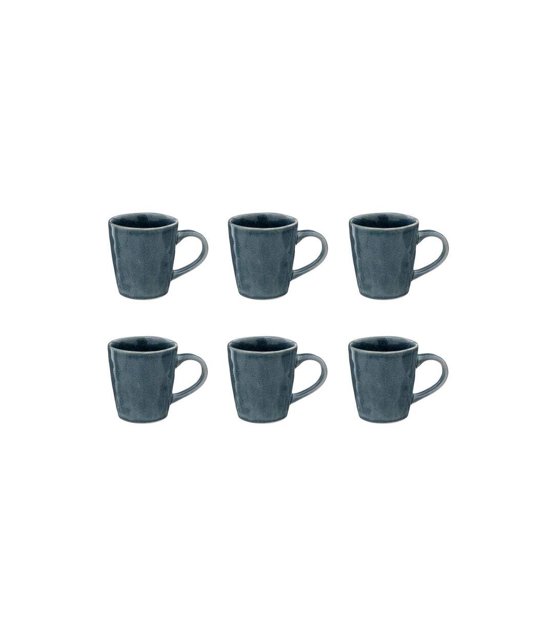 Lot de 6 Mugs Design Zoé 35cl Émeraude-1