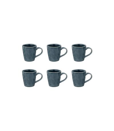 Lot de 6 Mugs Design Zoé 35cl Émeraude