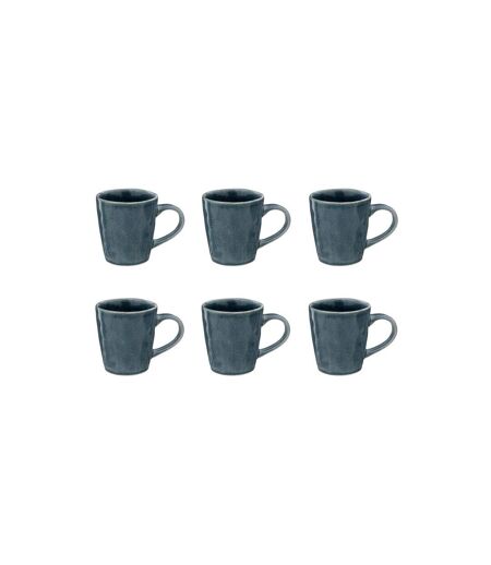Lot de 6 Mugs Design Zoé 35cl Émeraude