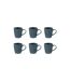 Lot de 6 Mugs Design Zoé 35cl Émeraude-1