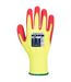 Unisex adult a626 vis tex hr cut resistant gloves xl yellow/red Portwest