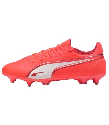 Chaussures De Foot Pour Terrain Souple King Match Homme Rouge Puma