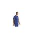 T-shirt Motif/style Linéaire Homme Bleu Marine Adidas-1